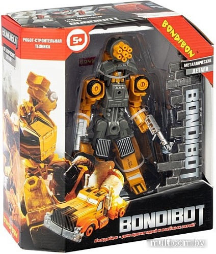 Трансформер Bondibon Робот-бетономешалка BB4923