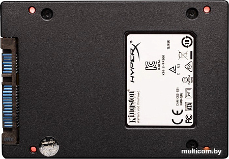 SSD HyperX Fury RGB 480GB SHFR200B/480G (комплект для установки)