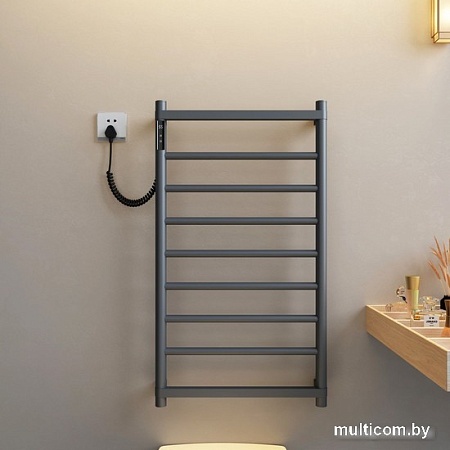 Полотенцесушитель Maxonor PL-TRE04-50-9-3 (серый, подключение слева)