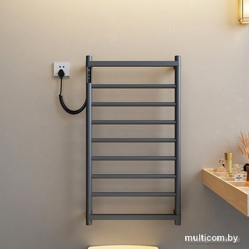 Полотенцесушитель Maxonor PL-TRE04-50-9-3 (серый, подключение слева)