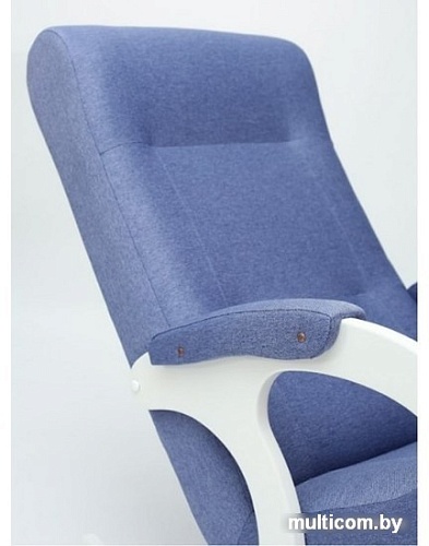 Кресло-качалка Calviano Бастион 3 (bahama iris/белый)