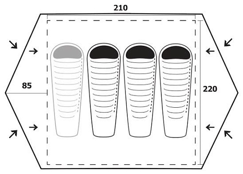 Палатка TRIMM Magnum