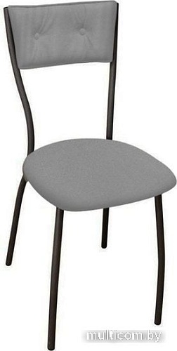 Стул Древпром Канзас ДП2-13 (черный матовый/катания сильвер)