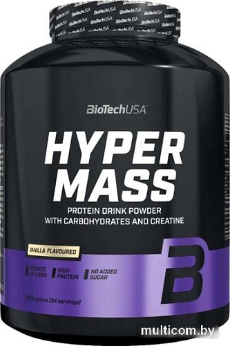Протеин комплексный BioTech USA Hyper Mass (ваниль, 2.27 кг)
