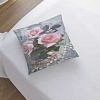 Чехол на подушку JoyArty Розы и бисер sl_16630
