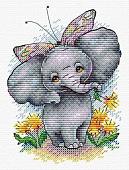 Набор для вышивания Жар-Птица Забавный бантик