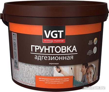 Водно-диспрессионная грунтовка VGT ВД-АК-0301 адгезионная (3 кг)