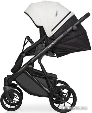 Универсальная коляска Riko Basic Montana Ecco (2 в 1, 11/белый)