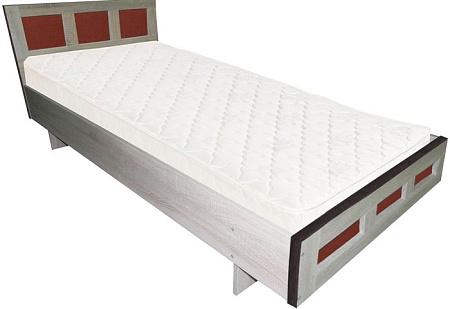 Кровать Mio Tesoro М1 КР-017.11.02-01 70x186 с матрасом Letto (дуб сонома)