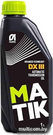 Трансмиссионное масло Nestro Matik DX III 1л