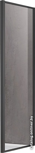 Душевая стенка Aquatek AQ ARI WA 08020BL 80x200 (черный/прозрачное стекло)