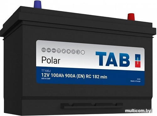 Автомобильный аккумулятор TAB Polar S Asia TT100J (100 А&middot;ч)