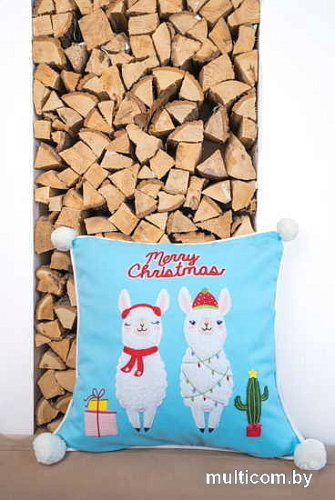 Чехол на подушку Arya Candies 45x45 (голубой)
