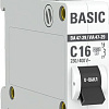 Выключатель автоматический EKF ВА 47-29 1P 16A (C) 4.5кА mcb4729-1-16C