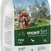 Сухой корм для собак Vincent Diet Mini Adult Lamb 3 кг
