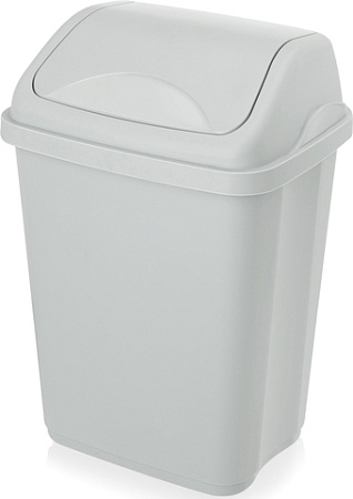 Мусорное ведро Эльфпласт Ultra EP590 (16 л, серый)