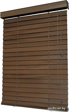 Жалюзи горизонтальные АС МАРТ 9791 130x150 (красное дерево)