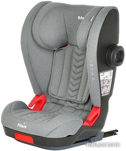 Детское автокресло Pituso Artes KD04 (silver grey)