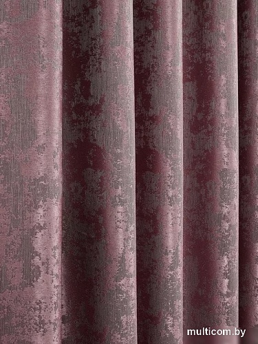 Комплект штор Mio Tesoro Мрамор 150x270 (2 шт, пыльная роза)