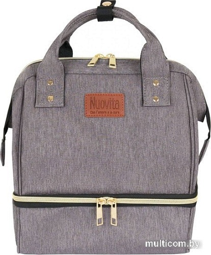 Рюкзак для мамы Nuovita Capcap Mini (коричневый)