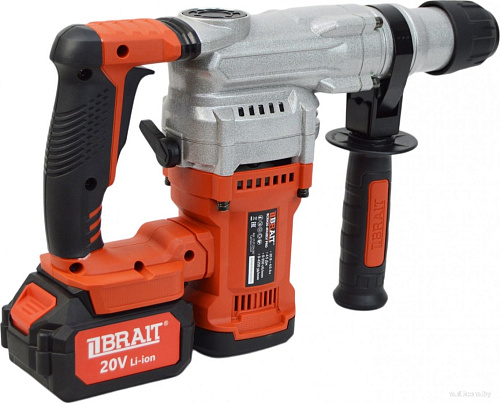 Перфоратор Brait BCRH26-4DUBLV PRO (с 2-мя АКБ, кейс)