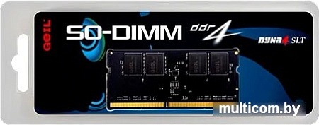 Оперативная память GeIL 8GB DDR4 SODIMM PC4-21300 GS48GB2666C19SC