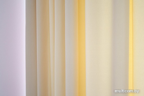 Комплект штор Decoretto Нубук светлый крем НСК-K2 3x2.6 м (кремовый, 2 шт)