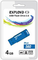 USB Flash Exployd 560 4GB (синий) [EX-4GB-560-Blue]