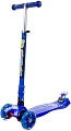 Двухколесный детский самокат Полесье Со складной ручкой 0072C 94438 (синий)