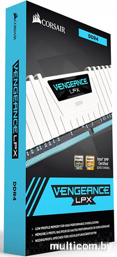 Оперативная память Corsair Vengeance LPX 2x16GB DDR4 PC4-25600 CMK32GX4M2B3200C16W