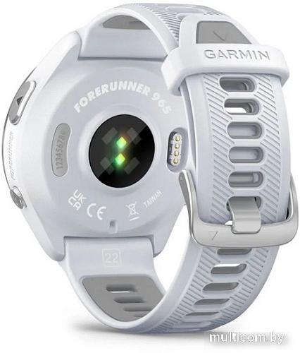 Умные часы Garmin Forerunner 965 (белый/серый)