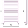 Полотенцесушитель Сунержа Богема+ прямая 800х500 022-0220-8050