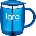 Термокружка Lara LR04-37 0.4л (голубой)