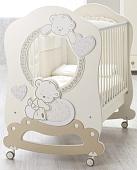 Классическая детская кроватка Italbaby Jolie Oblo 070.0850-6 (кремовый)