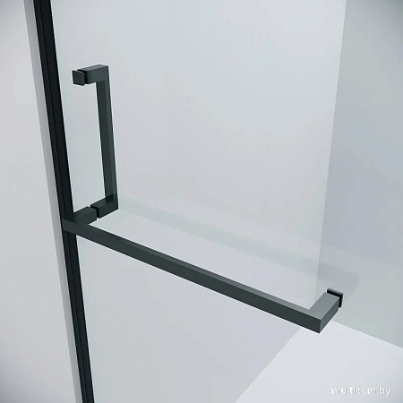 Душевой уголок Grossman Pragma 110x80x195 120.K33.03.1180.21.00 (черный матовый/стекло прозрачное)