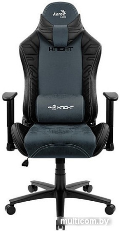 Кресло AeroCool Knight Steel Blue (черный/синий)