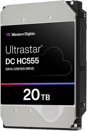 Жесткий диск WD Ultrastar DC HC555 20TB WUH722020CLE604
