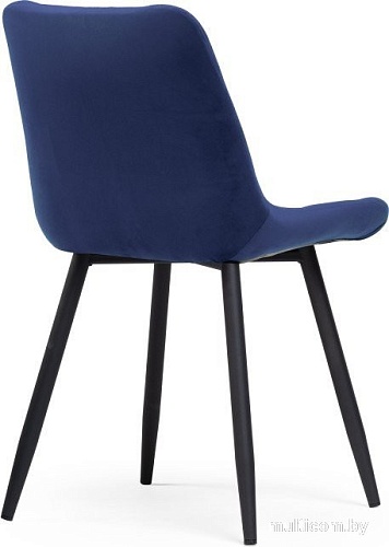 Стул Notta Челси (велюр синий/черный)