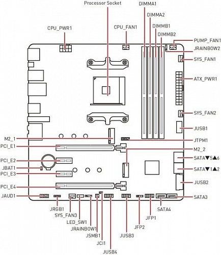 Материнская плата MSI MAG B550M Mortar WiFi