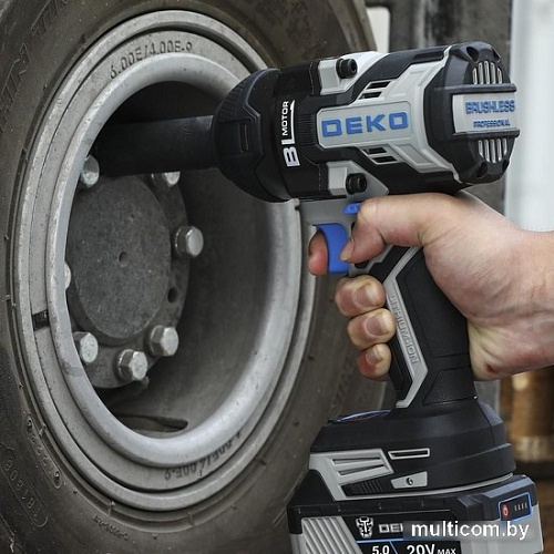 Гайковерт Deko DKIS20FU-Li 063-4435 (с 1-им АКБ)