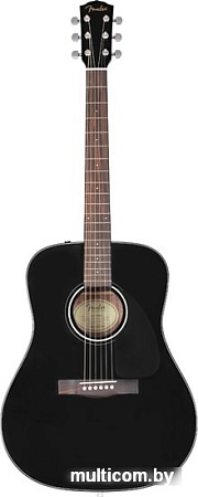 Акустическая гитара Fender CD-60 Dread V3 DS BLK WN