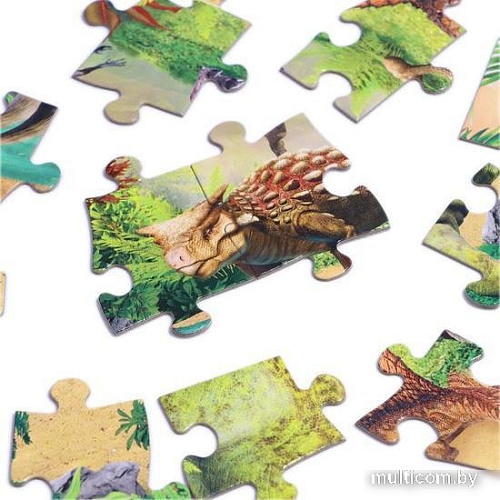 Пазл Puzzle Time Эпоха динозавров 7018716 (60 эл)