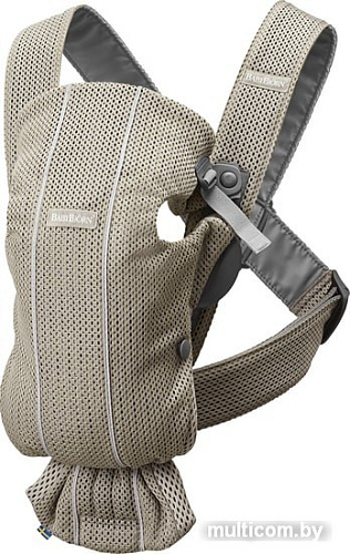 Рюкзак-переноска BabyBjorn Mini 3D Mesh (greige)