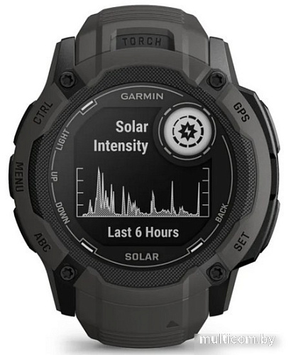 Умные часы Garmin Instinct 2x Solar (графит)