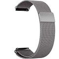 Браслет Rumi Milanese loop металлический 20 мм (графитовый)