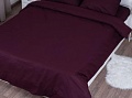 Постельное белье Миланика Бордо 145x217 (поплин г/к)