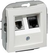 Розетка компьютерная Schneider Electric Дуэт WDE000185
