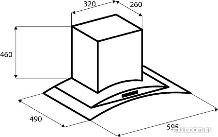 Кухонная вытяжка Zigmund & Shtain K 296.61 B