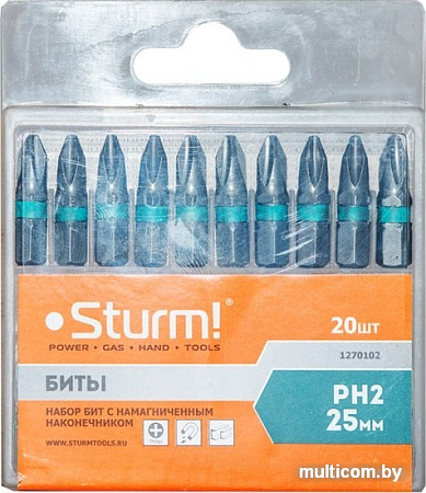 Набор бит Sturm 1270102 (20 предметов)