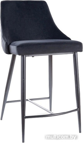 Стул Signal Piano B H-2 Velvet (bluvel 19 черный)